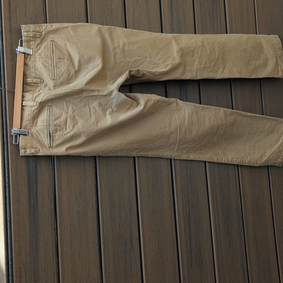 Men's Banana Republic Vintage StraightFaded Beige Pants - 32x32 - Good Condition - Picture 5 of 6